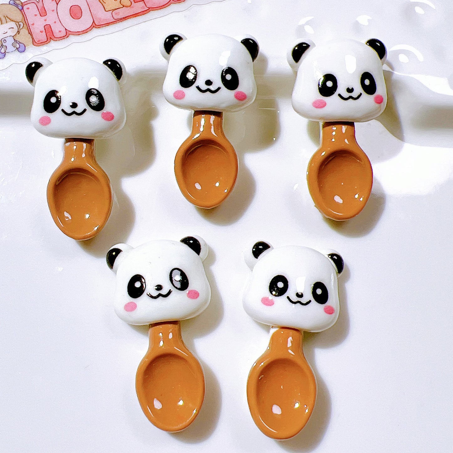 （5pic for1bag）Cutie Brown bear  diy charms resin