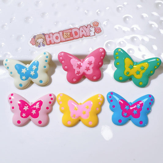 （5pic for1bag）Cutie butterfly diy charms（pack offline）