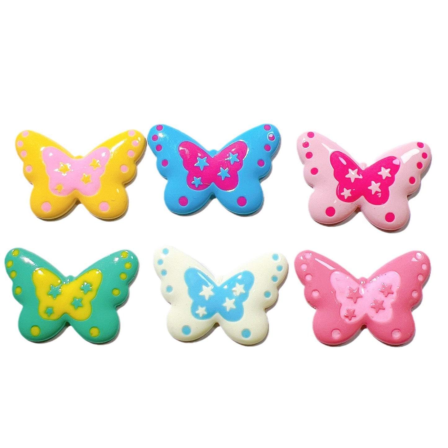 （5pic for1bag）Cutie butterfly diy charms（pack offline）