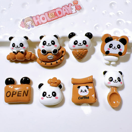 （5pic for1bag）Cutie Brown bear  diy charms resin